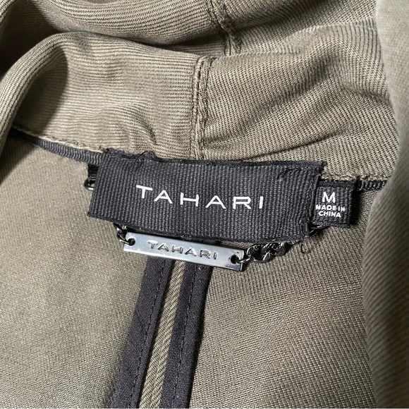 Tahari tencil waterfall drape open jacket - Picture 3 of 6